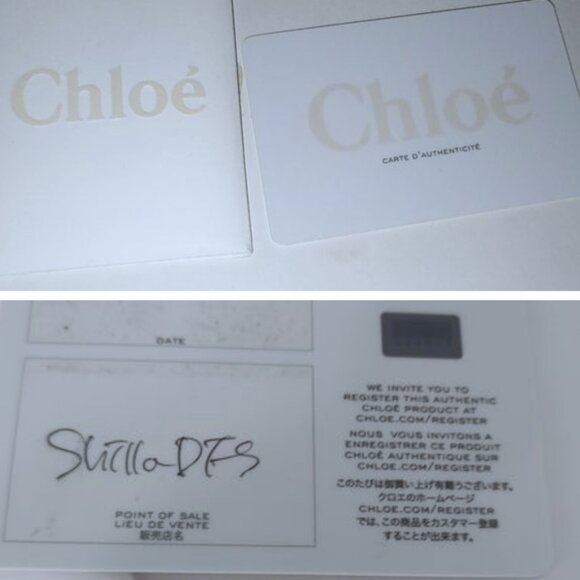 Chloe patent leather bow wallet full incl EUC - Picture 8 of 8